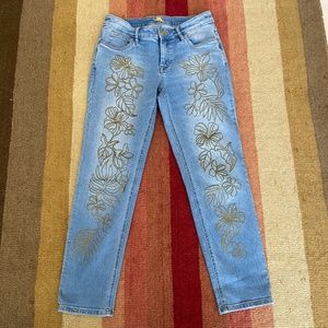 Tommy Bahama Womens Jeans Slim Boyfriend